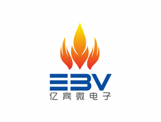 湯儒娟的深圳市億賓微電子有限公司 英文簡稱EBVlogo設(shè)計