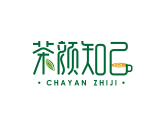 黃安悅的茶顏知己連鎖飲料店標志設計logo設計