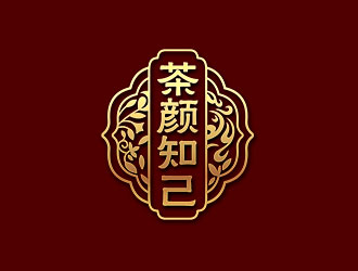 鐘炬的茶顏知己連鎖飲料店標(biāo)志設(shè)計logo設(shè)計