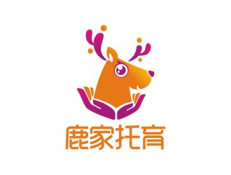 朝鹿之家小學(xué)生課外學(xué)習(xí)logo設(shè)計(jì)logo設(shè)計(jì)