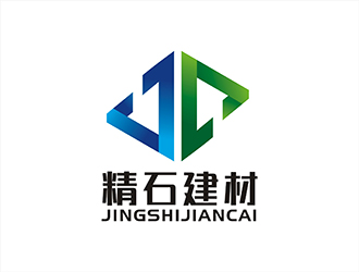 周都響的精石建材logo設計