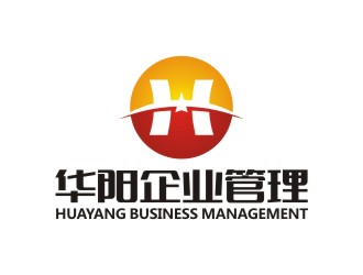 曾翼的深圳市華陽企業(yè)管理有限公司logo設(shè)計