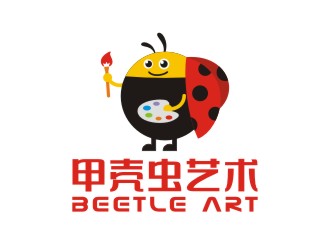 曾翼的甲殼蟲藝術單色標志設計logo設計