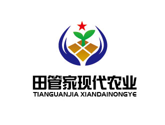 李賀的連云港田管家現(xiàn)代農業(yè)有限公司logo設計