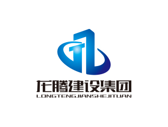 孫金澤的龍騰建設集團logo設計