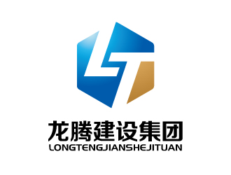 張俊的龍騰建設集團logo設計