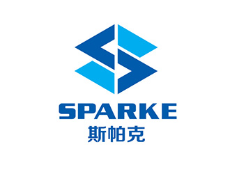 吳曉偉的品牌：sparke ，公司名稱：秦皇島斯帕克技術(shù)工程有限公司logo設(shè)計