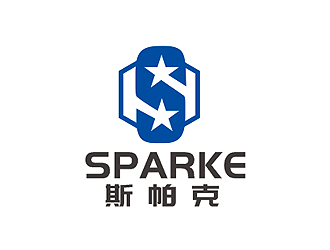 盛銘的品牌：sparke ，公司名稱：秦皇島斯帕克技術(shù)工程有限公司logo設(shè)計