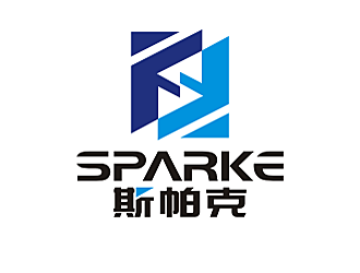 勞志飛的品牌：sparke ，公司名稱：秦皇島斯帕克技術(shù)工程有限公司logo設(shè)計(jì)