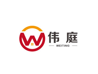 朱紅娟的偉庭室內(nèi)裝飾裝修logo設(shè)計