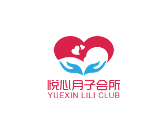 黃安悅的悅心月子會(huì)所logo設(shè)計(jì)