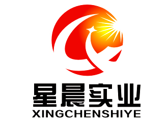 李杰的吉林省星晨實業(yè)有限公司logo設(shè)計