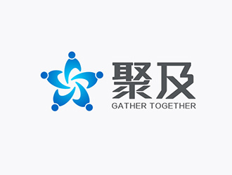 吳曉偉的聚及社交金融APP標志設計logo設計