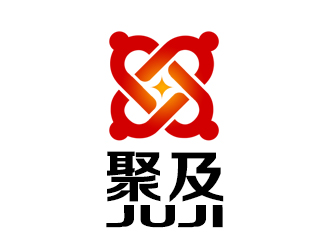 余亮亮的聚及社交金融APP標志設計logo設計