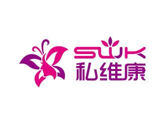 張俊的私維康女性logo設計logo設計