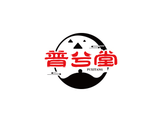 普兮堂茶文化logo設(shè)計(jì)