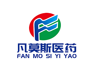 盛銘的安徽凡莫斯醫(yī)藥科技有限公司logo設(shè)計