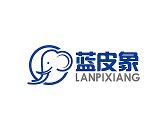 秦曉東的藍皮象logo設計