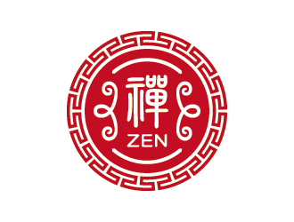 王濤的禪ZEN中國文化logo設(shè)計(jì)logo設(shè)計(jì)