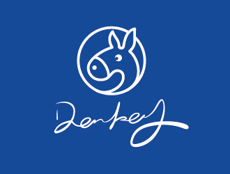 王濤的Donkey 手繪線條logologo設(shè)計(jì)