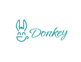 安冬的Donkey 手繪線條logologo設(shè)計(jì)