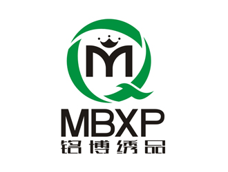 MBXP銘博繡品logo設(shè)計(jì)