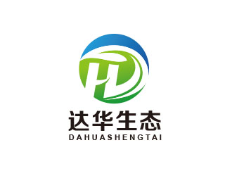 朱紅娟的達(dá)華生態(tài)logo設(shè)計