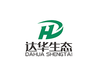 秦曉東的達(dá)華生態(tài)logo設(shè)計