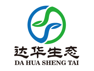 向正軍的達(dá)華生態(tài)logo設(shè)計