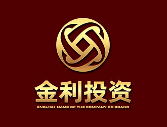 鐘炬的金利投資 或 金利集團logo設計