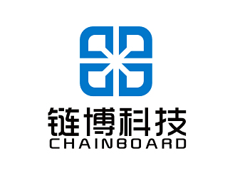 李杰的鏈博科技公司logologo設(shè)計