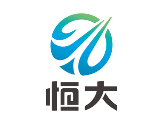 恒大健康品牌圓形logologo設(shè)計