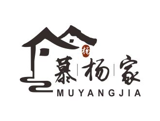 何嘉星的慕楊家logo設計