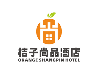 鄭錦尚的桔子尚品酒店標(biāo)志設(shè)計(jì)logo設(shè)計(jì)