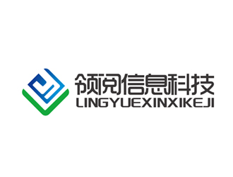 秦曉東的湖北領(lǐng)閱信息科技有限公司logo設(shè)計