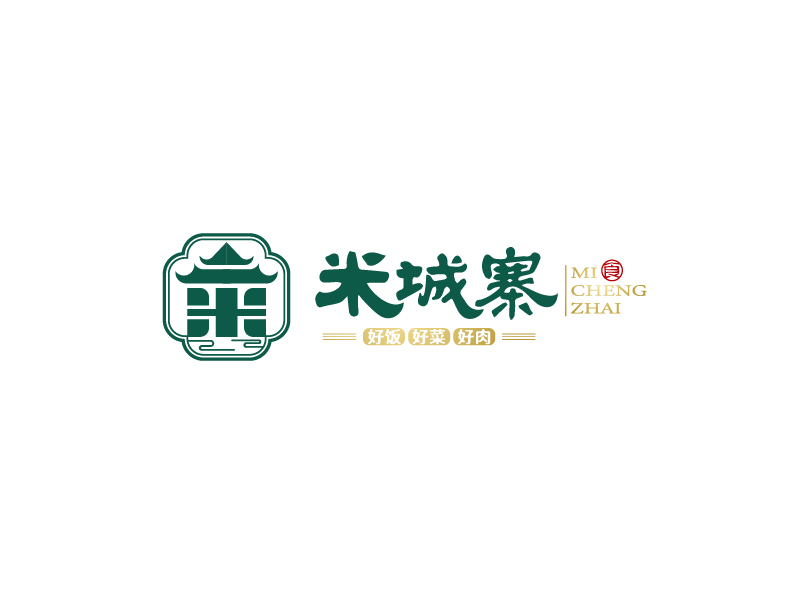 米城寨logo設(shè)計(jì)