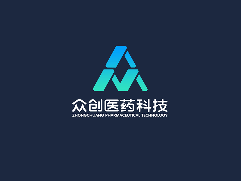 阜陽眾創(chuàng)醫(yī)藥科技有限公司logo設計