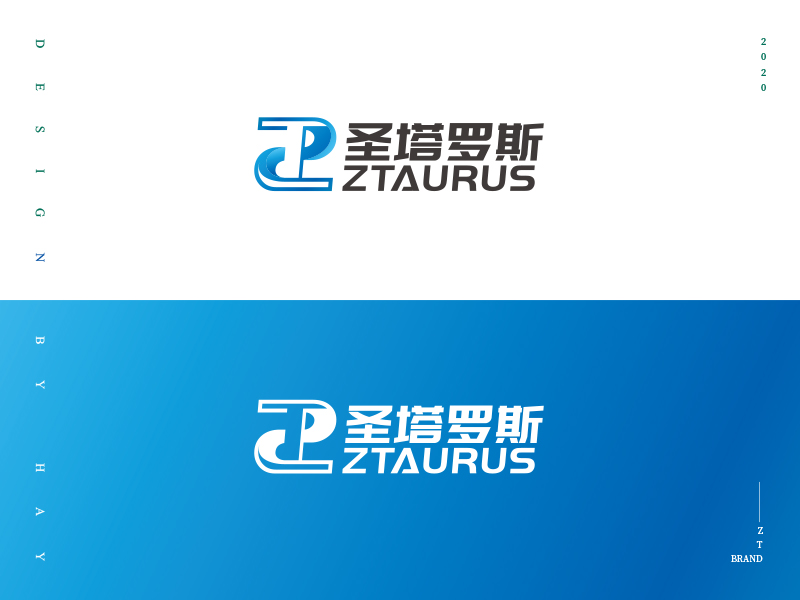 圣塔羅斯文化傳媒有限公司 ZTAURUSlogo設計