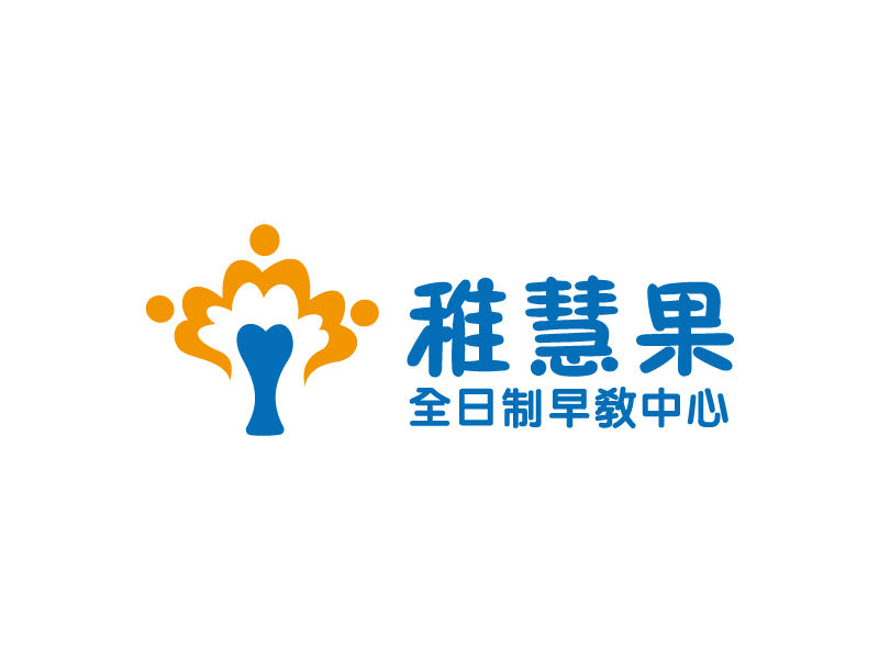 葉美寶的稚慧果logo設(shè)計