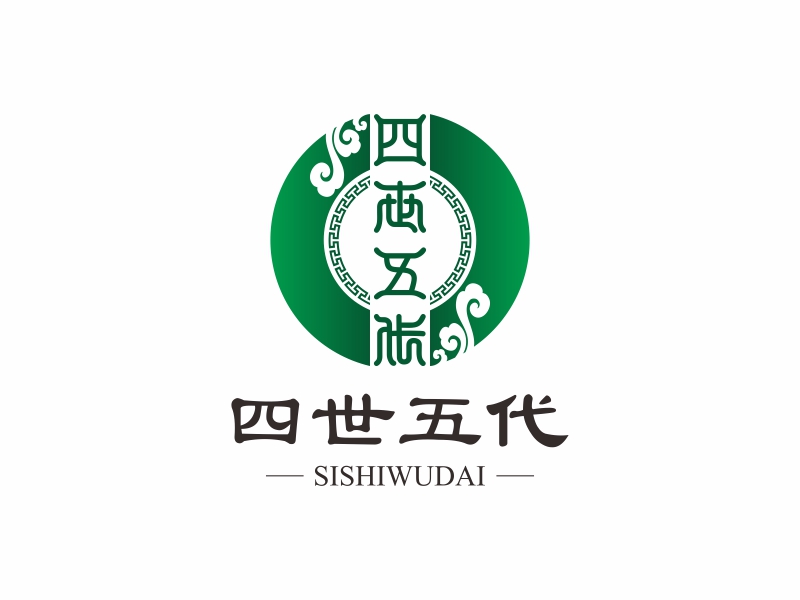 四世五代logo設(shè)計