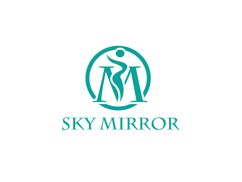 朱紅娟的天空之鏡 Sky MIrrorlogo設(shè)計(jì)