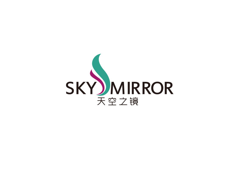 朱紅娟的天空之鏡 Sky MIrrorlogo設(shè)計(jì)