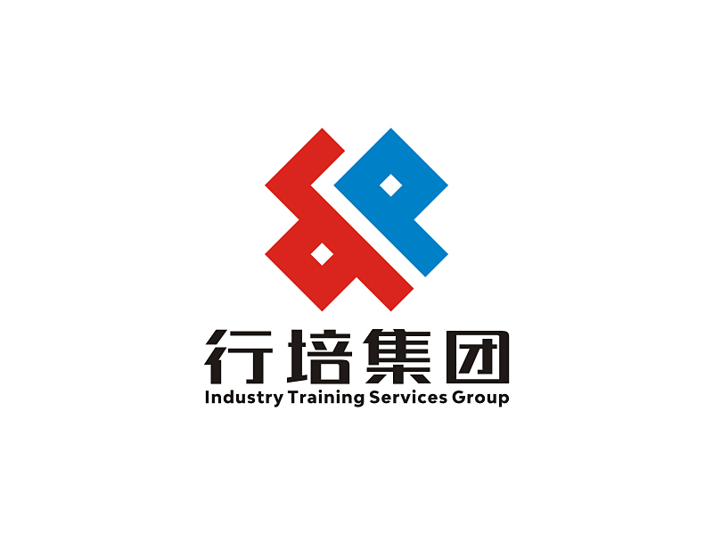 吳世昌的行培集團(tuán)（Industry Training Services Group）logo設(shè)計(jì)