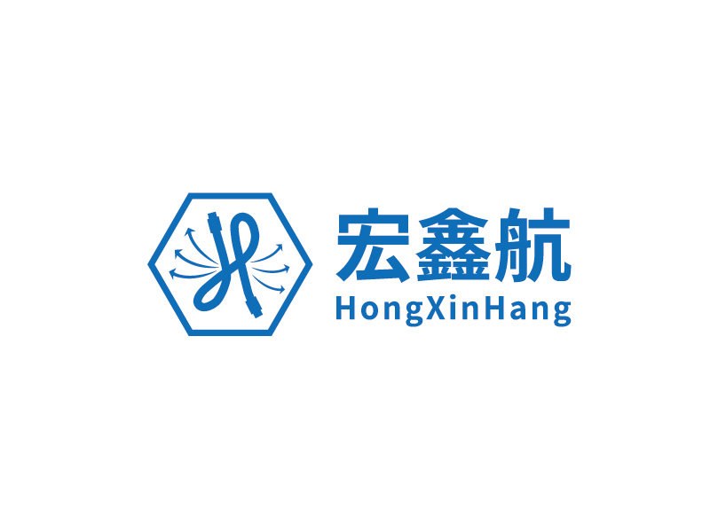 李寧的宏鑫航/HXH/hongxinhanglogo設(shè)計(jì)