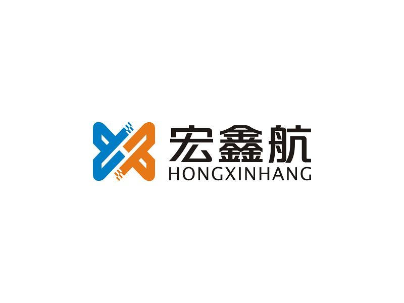 吳世昌的宏鑫航/HXH/hongxinhanglogo設(shè)計(jì)