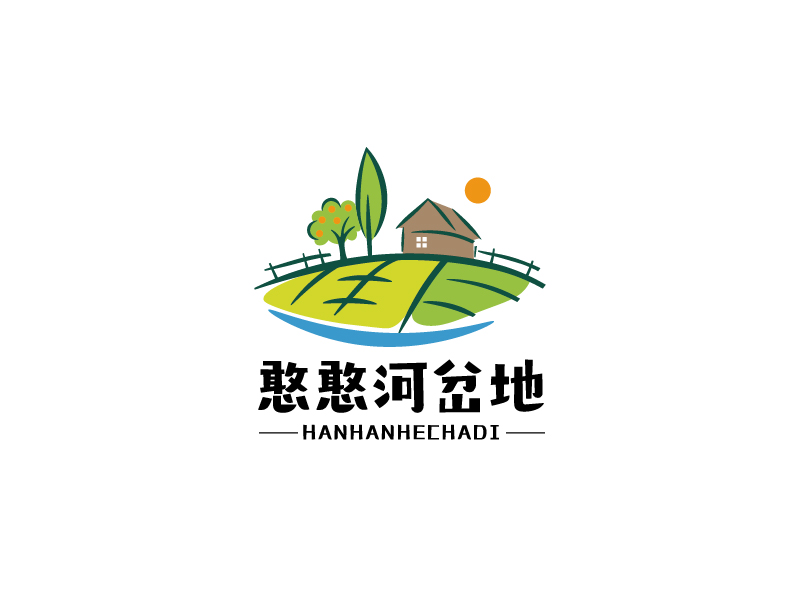 宋濤的憨憨河岔地logo設計