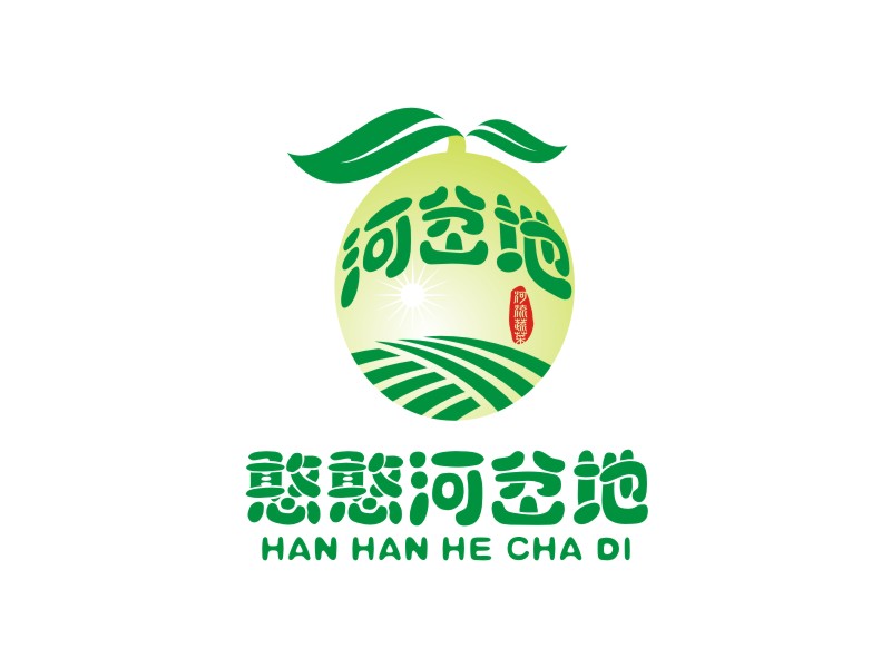 李泉輝的憨憨河岔地logo設(shè)計