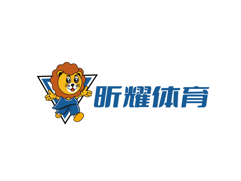 張俊的昕耀體育，副標(biāo)題：SPARKLE SPORTSlogo設(shè)計