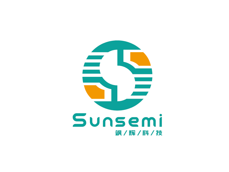 李寧的Sunsemi/颯輝科技(蘇州)有限公司logo設(shè)計(jì)