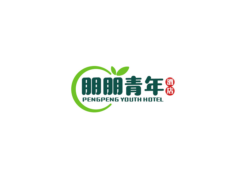 朋朋青年酒店logo設(shè)計